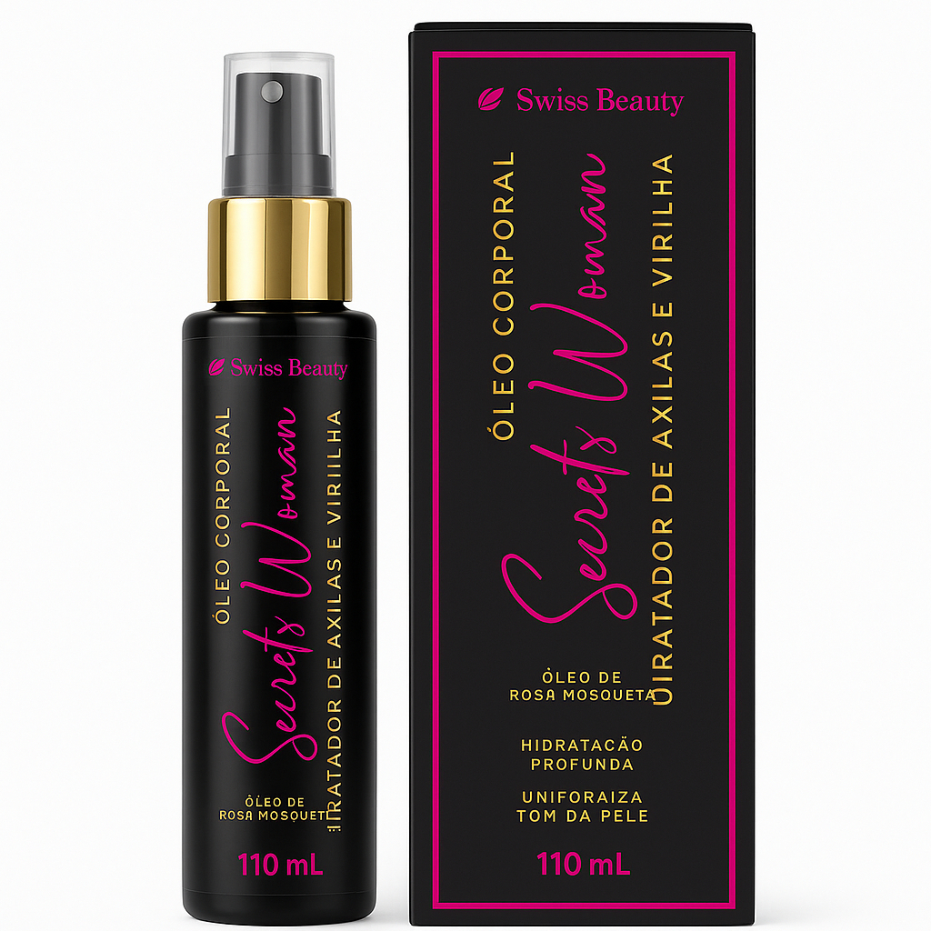 Óleo Clareador de Axilas e Virilha Secrets Woman (110 ml)