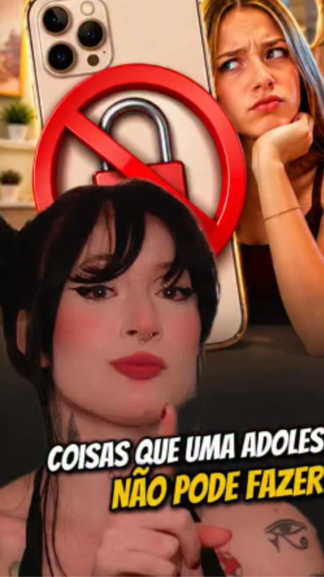 COISAS QUE UMA ADOLESCENTE NÃO PODE AFZER